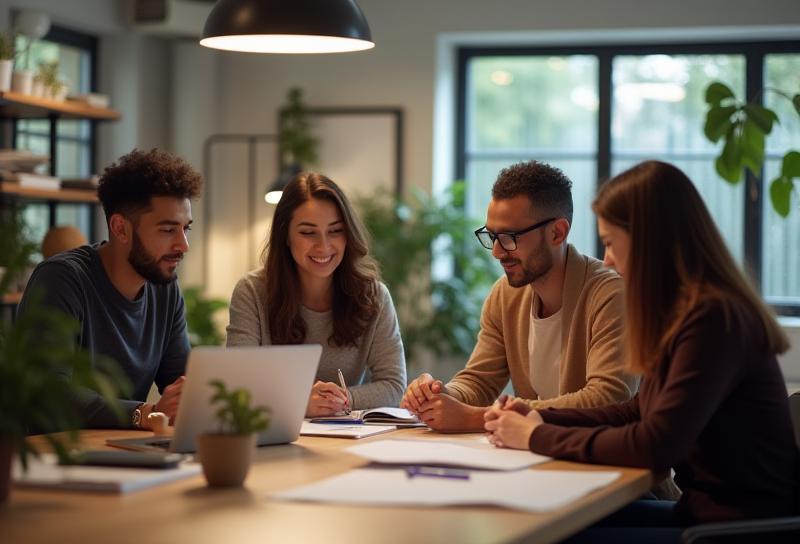 Foto del equipo o estudio de Estudio Aura Creativa